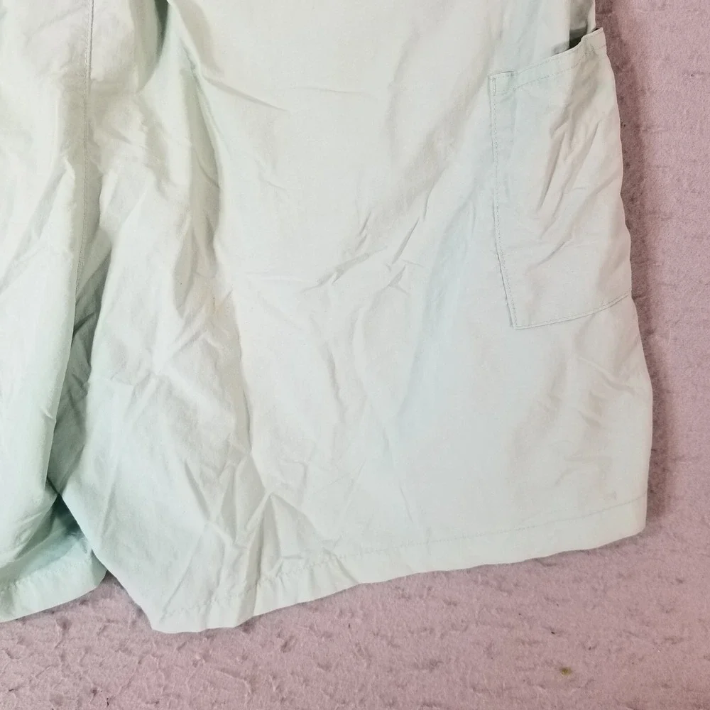Columbia PFG swim shorts men's large green nylon fishing outdoor adventure